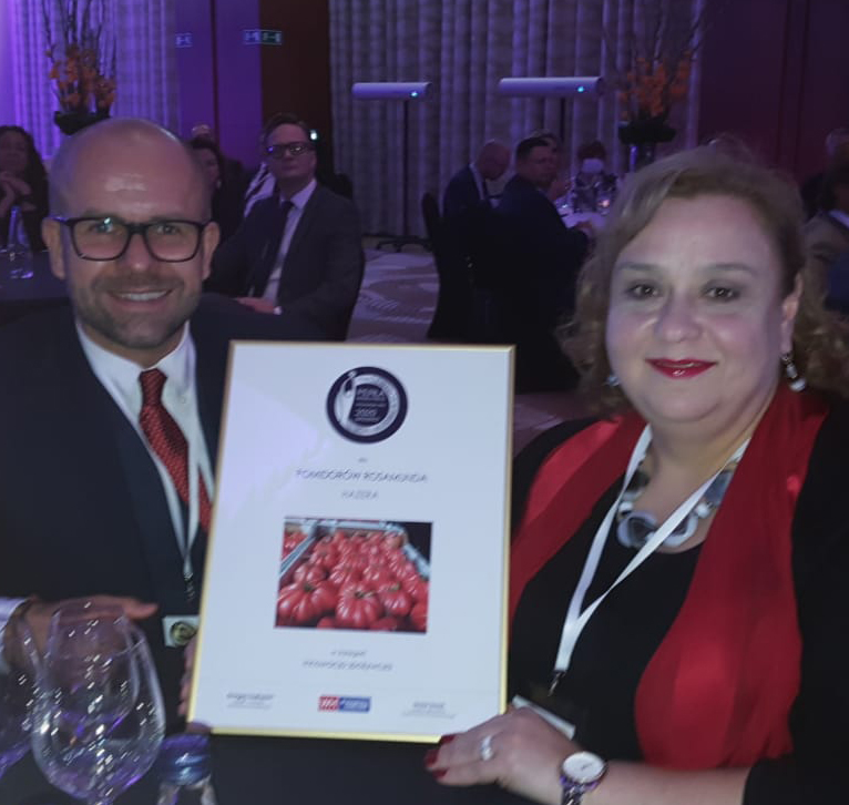 Pomidor Rosamunda nagrodzony Srebrną Perłą Rynku FMCG